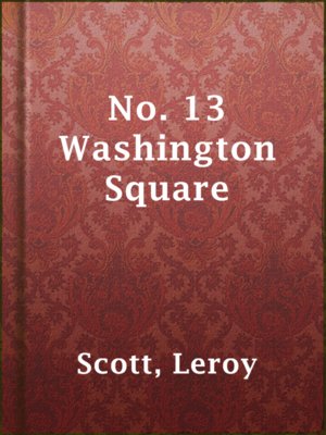 cover image of No. 13 Washington Square